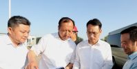 縣委書記李愛華帶領主要負責同志調研城區重點工程建設情況