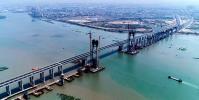世界首座高鐵跨海大橋主塔封頂 預計2022年通車運營