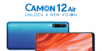 Tecno Mobile推出了其最新的智能手機Camon 12 Air