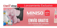 MINISO在墨西哥的CLARO SHOP開設在線商店