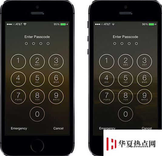 iOS7磨砂設計效果換成透明效果