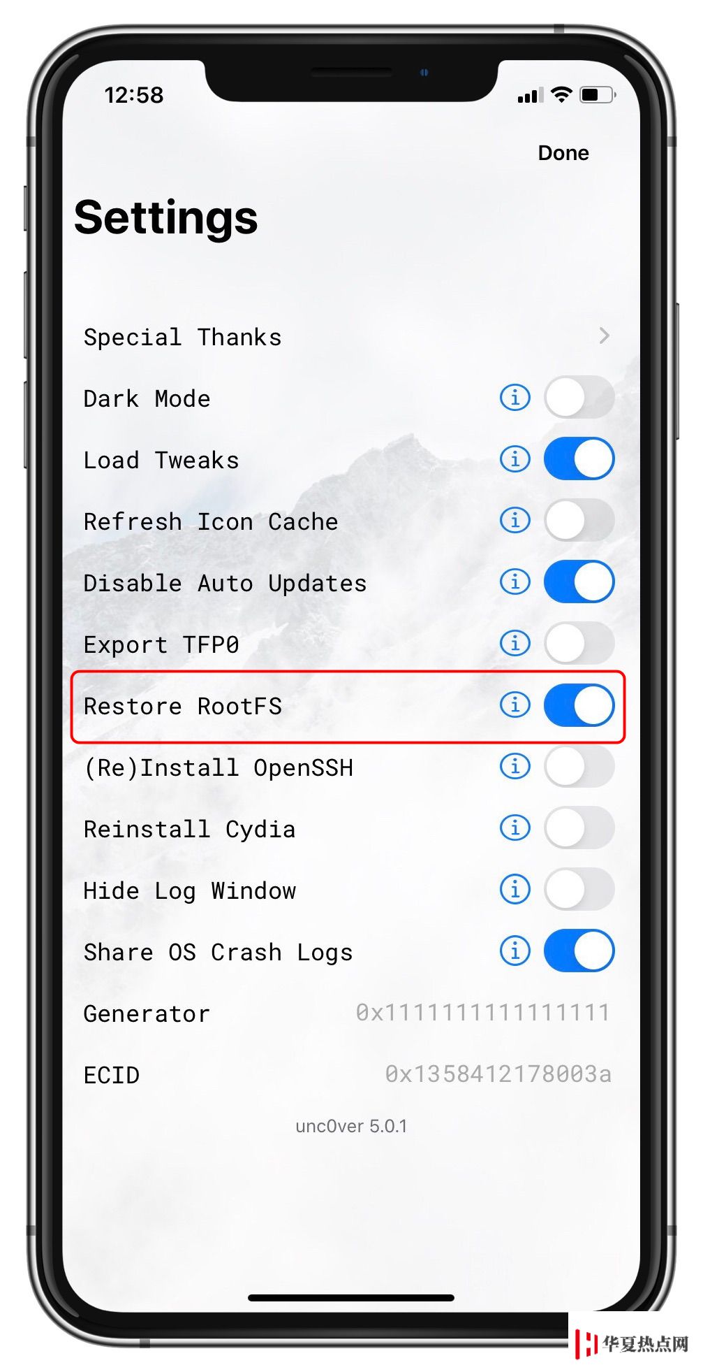iOS 13.5 越獄后如何清除越獄環境？