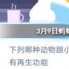 螞蟻莊園問題答案: 下列哪種動物跟小壁虎的尾巴一樣有再生功能