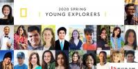 國家地理學會宣布2020年春季年輕探險家