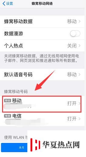 iPhone XS Max 如何單獨關掉一張 SIM 卡？