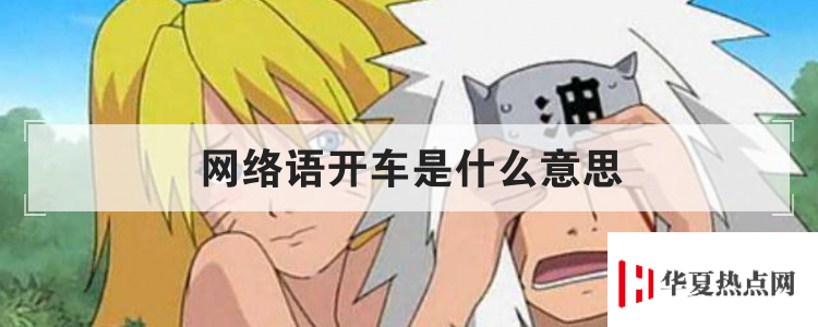 網絡語開車是什么意思