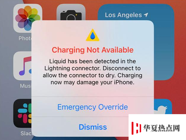 在Lighting端口進水時自動禁用充電？iOS 14做到了
