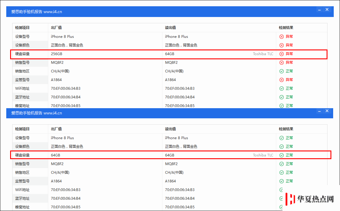 為什么愛思助手顯示的 iPhone 硬盤容量和廠家參數有差異？