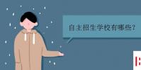 教育資訊:自主招生學校有哪些