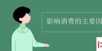 教育資訊:影響消費的主要因素