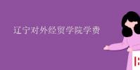 教育資訊:遼寧對外經貿學院學費
