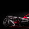 保時捷VisionE紳士賽車的電動賽車研究