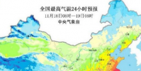 北方暴雪南方多地氣溫超31度
