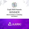 Aarki被CogX 2020評選為市場營銷和Adtech最佳AI產品