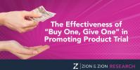 Zion和Zion研究檢查買一送一營銷的有效性