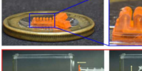 研究人員開發了用于微型軟機器人執行器的高分辨率3D打印的工藝流程