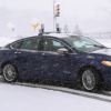 自主福特混合動力車如何在雪地中行駛