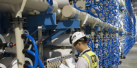 海洋淡化廠每天可提供淡水