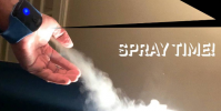 SprayCareBand是一款洗手液噴砂機