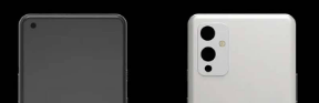 OnePlus9渲染展示了三個攝像頭和一個打孔顯示器