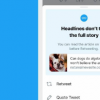 iOS上的Twitter現在會提示用戶閱讀文章然后再分享