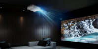 LGCineBeam4K智能投影儀可以調節房間的亮度