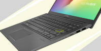 VivoBookS14是帶有黃色鍵的IntelEvo筆記本