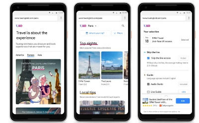 Google的Touring Bird在頂級旅游目的地展示有趣的活動