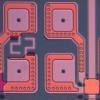 與第一次建立的半導體結構中的分子的電接觸