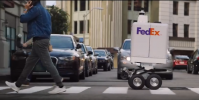 FedEx推出自動送貨機器人