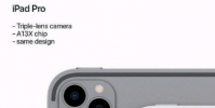 新iPad Pro雖然同樣采用三攝設計