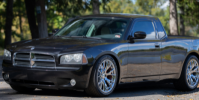 道奇Charger R T皮卡車改裝標榜Chrome Hellcat車輪