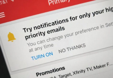 Google開始在Gmail移動應用中推出支持人工智能的高優先級通知