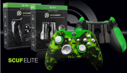 Xbox One Elite控制器獲得Scuf Gaming的全新獨家配件