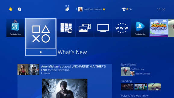 PlayStation 4的4.00更新為索尼的旗艦游戲機提供了一個用戶友好的改造