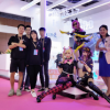 魅族的展臺應該是在2019移動全球合作伙伴大會現場