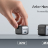 Anker 強大的 mini Nano II 充電器變得更小了