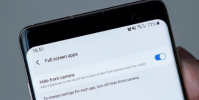 三星的新款 Galaxy S10 系列設備擁有全新的 Infinity-O 顯示屏