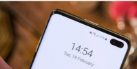 如何隱藏新 Galaxy S10 上的顯示孔