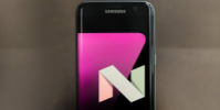 運行 Android Nougat 的 Galaxy S7 Edge