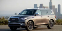 新款2022QX80在2022年進行了大幅改進配備寬屏