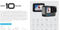 完整的GoProHero10Black數據表在發布前泄露
