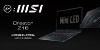 MSICreatorZ16限量版機型亮相配備165Hz和miniLED顯示屏