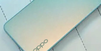 OppoReno7Pro智能手機前后面板設計傾斜