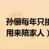 孫儷每年只接一部戲剩下時間用來干嘛（不僅用來陪家人）