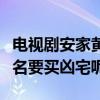 電視劇安家黃老板是誰演的（黃老板為什么點名要買兇宅呢）