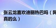 張云龍喜歡迪麗熱巴嗎(網傳二人因戲生情是真的么)