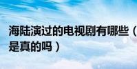 海陸演過的電視劇有哪些(網曝海陸年齡造假是真的嗎)