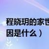 程曉玥的家世背景很深厚嗎（她與鄭愷分手原因是什么）