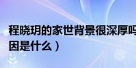 程曉玥的家世背景很深厚嗎(她與鄭愷分手原因是什么)
